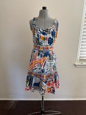 Anthropologie Farm Rio colorful dress